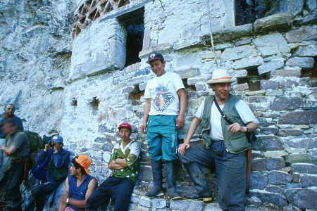 Chachapoya tomb. Chachapoyas, Peru