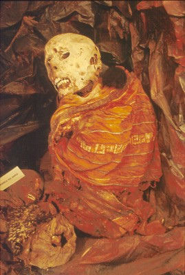 Chachapoya mummies. Chachapoyas, Peru