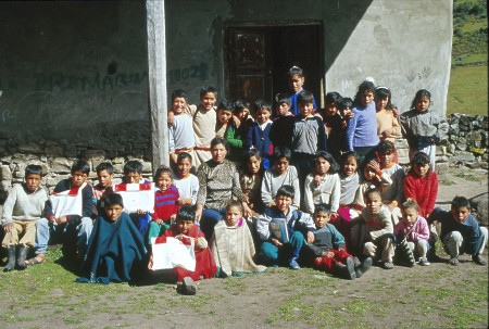 Atuen school. Chachapoyas, Peru