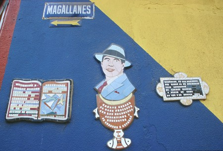 Tribute to Carlos Gardel. La Boca. Buenos Aires, Argentina