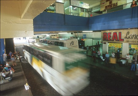 Old inter-city Bus Station (Rodoviaria). Campo Grande, Brazil