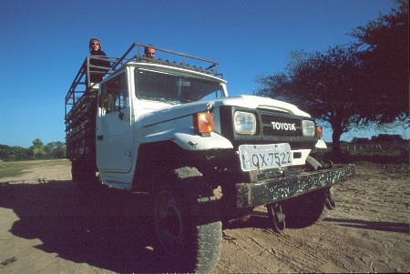 Toyota Bandeirante. Pantanal, Brazil